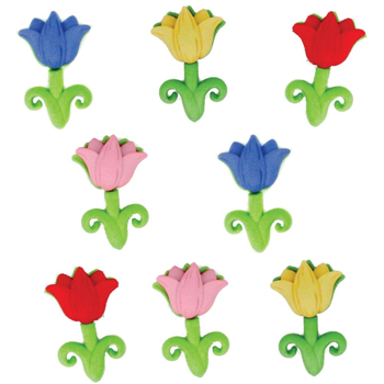 Paquete Boton Easter Tulips